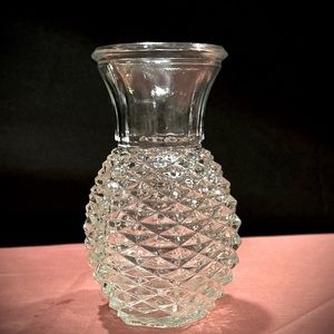 1980s Vintage FTD Pineapple Small Vase